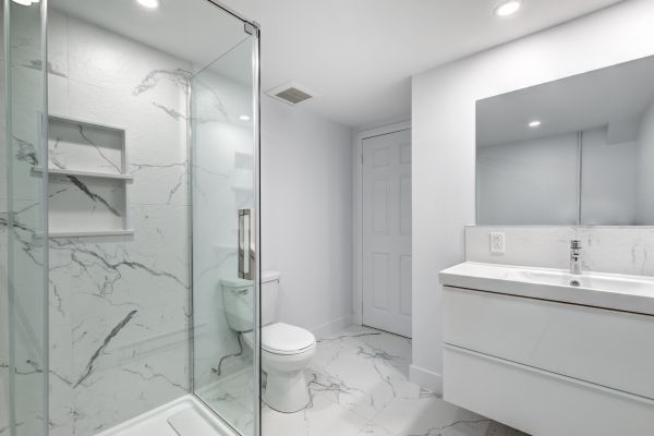 Basement Bathroom Installation in Santa Cruz